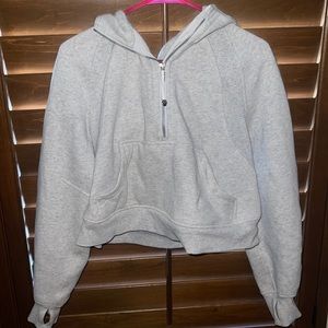 Lululemon cropped scuba hoodie